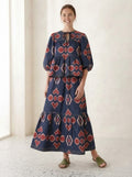 Geometric Print Premium Cotton Co-ord Set
